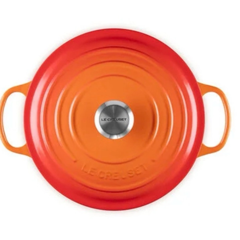 Le Creuset Flame Cast Iron Dutch Oven - Picture 4 of 5